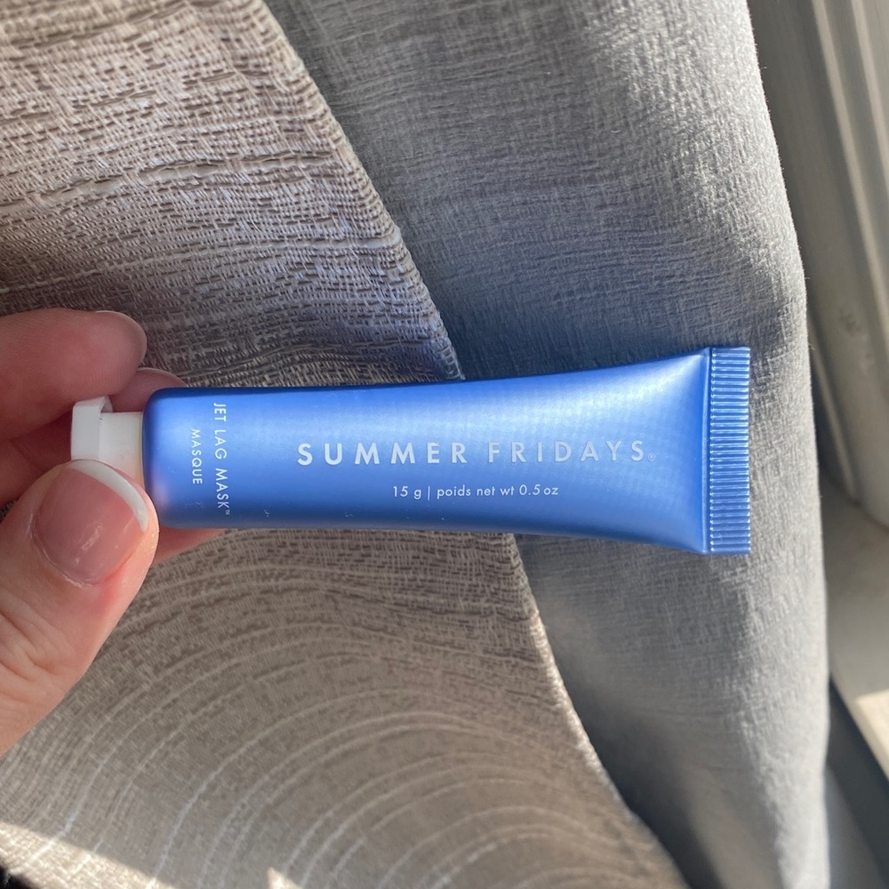 Summer Fridays jet lag mask